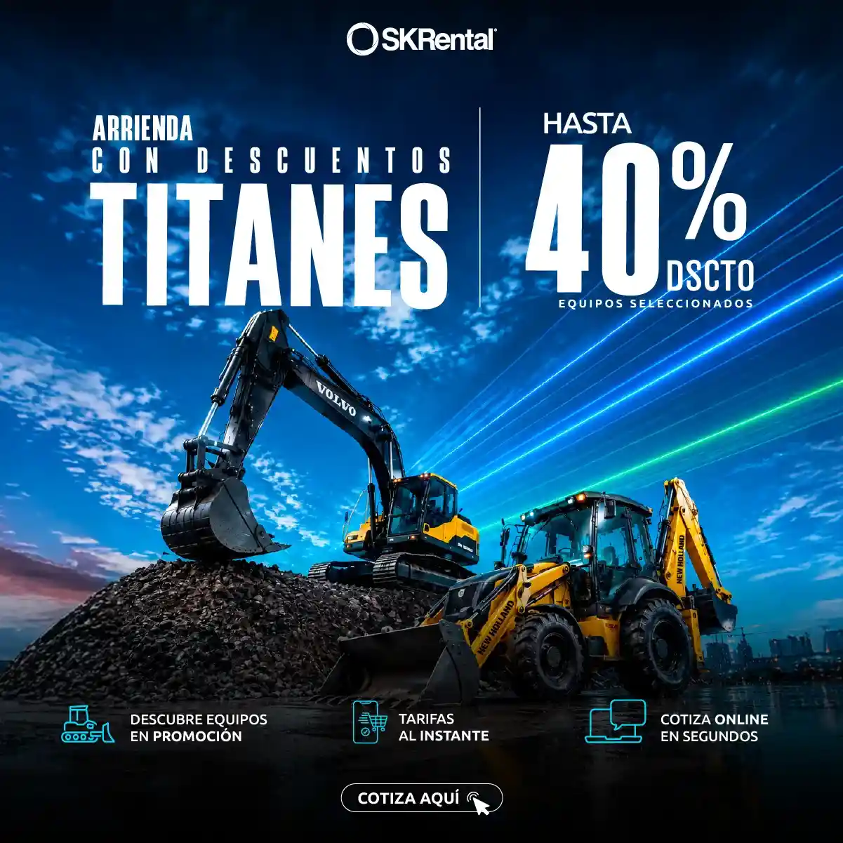 Promociones de Maquinaria Pesada